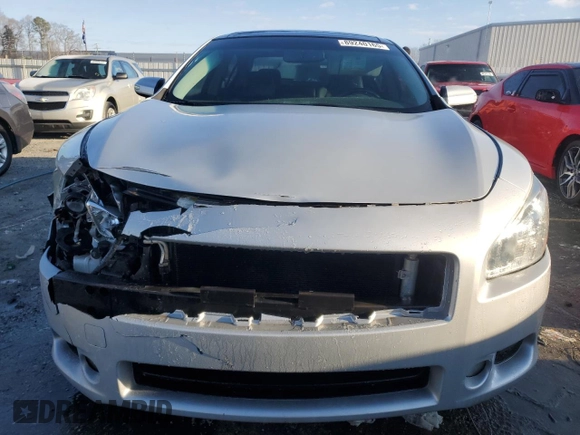 2011 Nissan Maxima SV with VIN 1N4AA5AP7BC853917, listed as a Copart auction lot 89240165 with 163,260 mi miles and Salvage Title. Bid and sale history available at DreamBid. Image 5.