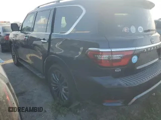 2021 Nissan Armada Platinum with VIN JN8AY2CC3M9147997, listed as a Copart auction lot 76510284 with 61,104 mi miles and Non Repairable. Bid and sale history available at carsss.com. Image 2.
