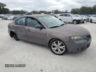 2008 Mazda Mazda3 i Touring Value with VIN JM1BK32F881147548, listed as a Copart auction lot 44523875 with Not Provided miles and Salvage Title. Bid and sale history available at carsss.com. Image 4.