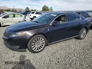 2014 Lincoln MKS with VIN 1LNHL9EK7EG606902, listed as a Copart auction lot 41837775 with 138,764 mi miles and Salvage Title. Bid and sale history available at carsss.com. Image 1.