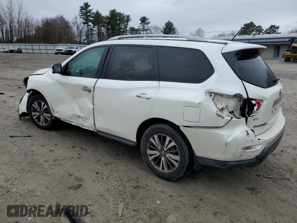 2017 Nissan Pathfinder SV with VIN 5N1DR2MM3HC629693, listed as a Copart auction lot 49261785 with 106,312 mi miles and Salvage Title. Bid and sale history available at carsss.com. Image 2.