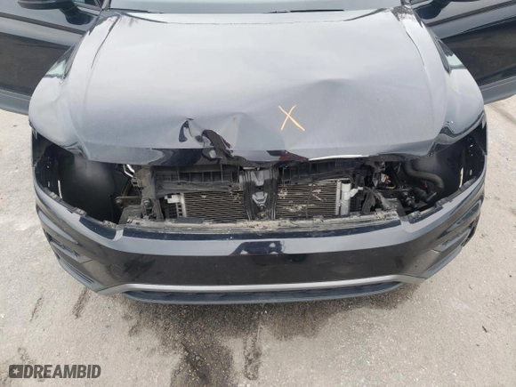 2021 Volkswagen Tiguan S with VIN 3VV1B7AX2MM017521, listed as a Copart auction lot 85606784 with 92,075 mi miles and Salvage Title. Bid and sale history available at carsss.com. Image 13.