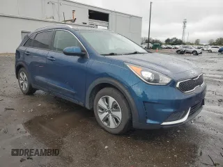 2019 Kia Niro LX with VIN KNDCB3LC0K5342987, listed as a Copart auction lot 52044555 with 82,301 mi miles and Salvage Title. Bid and sale history available at DreamBid. Image 4.