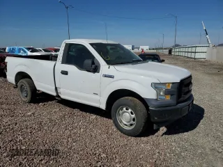 2017 Ford F-150 XL with VIN 1FTNF1CG0HKC20421, listed as a Copart auction lot 46412525 with 93,707 mi miles and Salvage title. Bid and sale history available at DreamBid. Image 4.