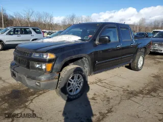 2009 Chevrolet Colorado LT w/1LT with VIN 1GCDT13E698101709, listed as a Copart auction lot 42872465 with 191,775 mi miles and Clean Title. Bid and sale history available at carsss.com. Image 1.