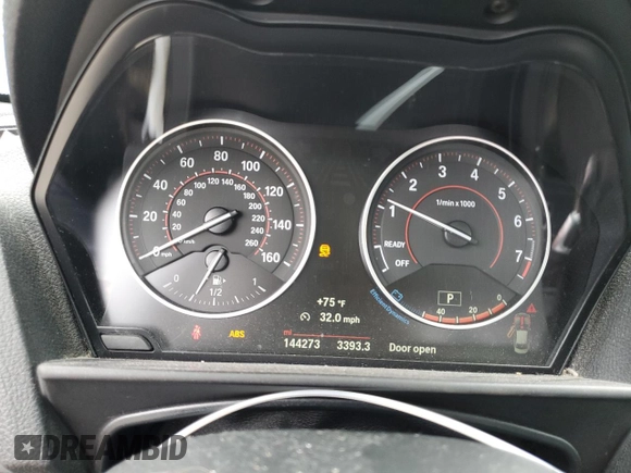 2017 BMW 2 Series 230i xDrive with VIN WBA2H9C34H7A25725, listed as a Copart auction lot 52499874 with 144,273 mi miles. Bid and sale history available at carsss.com. Image 9.