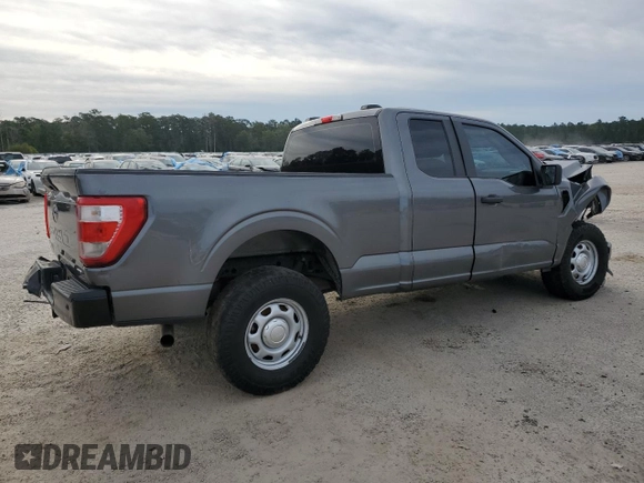 2021 Ford F-150 XL z VIN 1FTFX1E88MKD37116, wystawiony jako Copart lot #74343734 z przebiegiem 167 109 mil mil oraz Szkoda całkowita • Salvage title. Historia ofert i sprzedaży dostępna na DreamBid. Obrazek 3.