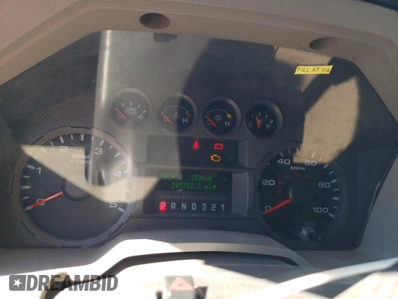 2008 Ford F-350 с VIN 1FTWW30RX8ED72890, выставлен на аукционе Copart как лот 78194304 с пробегом 291 783 миль миль и Чистый • Clean title. История ставок и продаж доступна на DreamBid. Изображение 9.