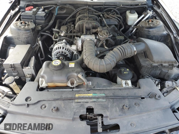 2008 Ford Mustang Deluxe z VIN 1ZVHT80N085132479, wystawiony jako Copart lot #54768695 z przebiegiem 42 404 mil mil oraz Szkoda całkowita • Salvage title. Historia ofert i sprzedaży dostępna na DreamBid. Obrazek 11.