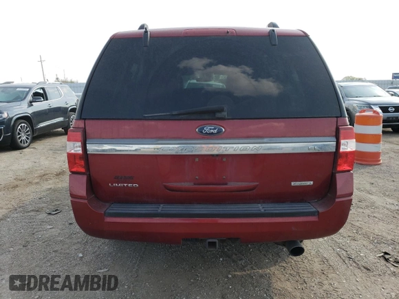 2017 Ford Expedition EL Limited with VIN 1FMJK2AT7HEA34546, listed as a Copart auction lot 71033044 with 110,888 mi miles and Salvage Title. Bid and sale history available at carsss.com. Image 6.