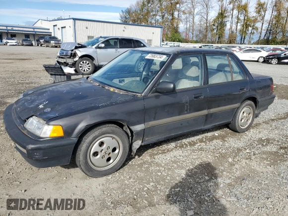 1991 Honda Civic z VIN JHMED3643MS024792, wystawiony jako Copart lot #73983734 z przebiegiem 227 110 mil mil oraz Czysty tytuł • Clean title. Historia ofert i sprzedaży dostępna na DreamBid. Obrazek 1.
