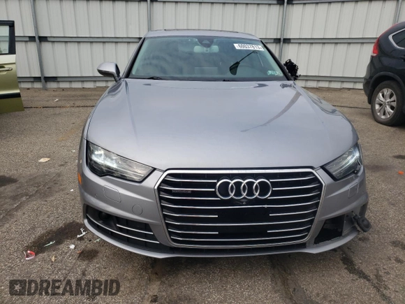 2017 Audi A7 Premium Plus with VIN WAUW2AFC7HN076600, listed as a Copart auction lot 60037813 with 93,547 mi miles. Bid and sale history available at carsss.com. Image 5.