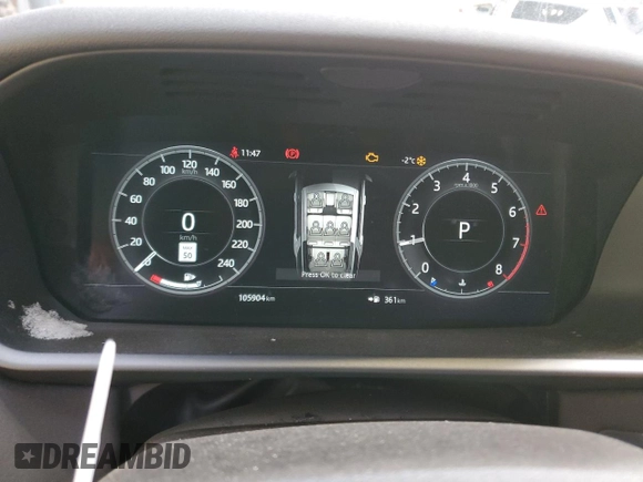 2018 Land Rover Discovery HSE with VIN SALRR2RV8JA059180, listed as a Copart auction lot 51841115 with 105,904 mi miles and Clean Title. Bid and sale history available at DreamBid. Image 9.