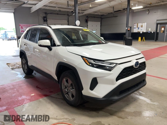 2023 Toyota RAV4 Hybrid LE with VIN 4T3MWRFVXPU092232, listed as a IAAI auction lot 42245977 with 47,470 mi miles and . Bid and sale history available at DreamBid. Image 1.