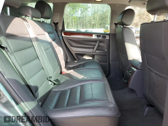 2007 Volkswagen Touareg V6 with VIN WVGZE77L07D001858, listed as a Copart auction lot 45558915 with 214,875 mi miles and Salvage Title. Bid and sale history available at DreamBid. Image 11.