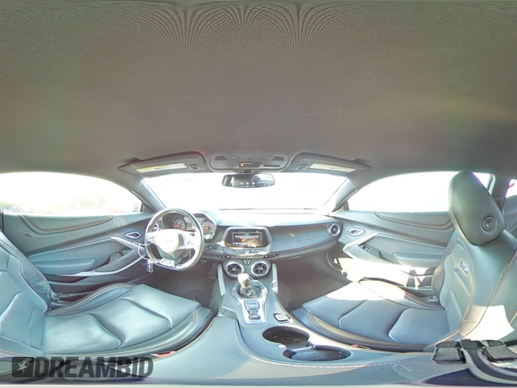 2017 Chevrolet Camaro 2SS with VIN 1G1FG1R71H0143751, listed as a Copart auction lot 59161935 with 56,915 mi miles and Salvage title. Bid and sale history available at DreamBid. Image 14.