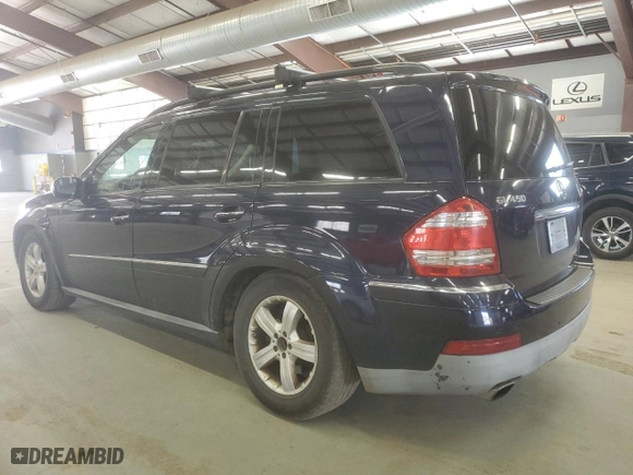 2008 Mercedes-Benz GL-Class 4.6L with VIN 4JGBF71E68A404027, listed as a Copart auction lot 54471555 with 206,041 mi miles and Clean Title. Bid and sale history available at carsss.com. Image 2.