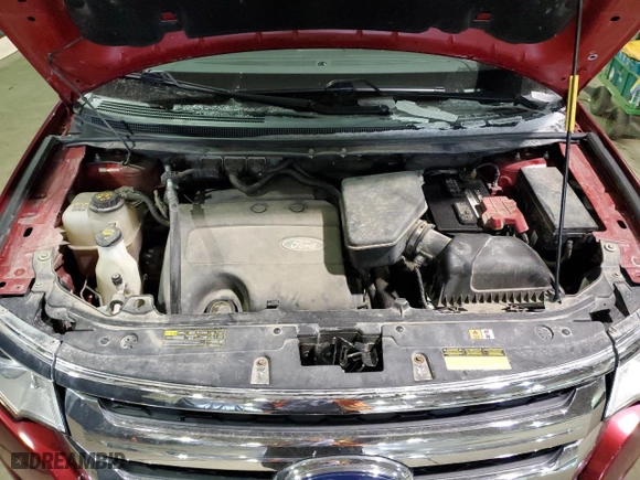 2014 Ford Edge SEL with VIN 2FMDK4JCXEBA05025, listed as a Copart auction lot 43128695 with 96,319 mi miles and Clean Title. Bid and sale history available at carsss.com. Image 12.