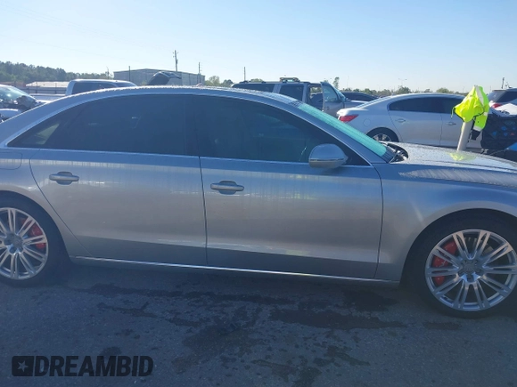 2015 Audi A8 3.0T with VIN WAU3GAFD5FN034341, listed as a IAAI auction lot 40892275 with 87,713 mi miles and . Bid and sale history available at DreamBid. Image 13.