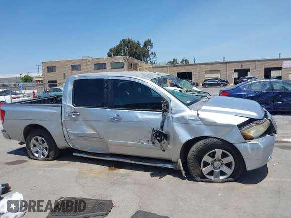 2007 Nissan Titan XE with VIN 1N6AA07A57N200866, listed as a IAAI auction lot 42563440 with 193,188 mi miles and . Bid and sale history available at DreamBid. Image 13.