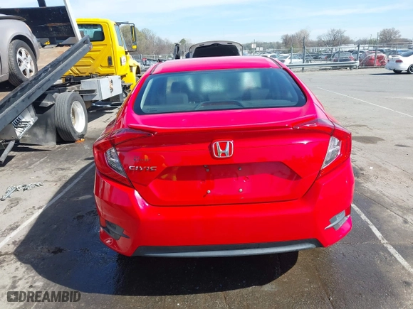 2016 Honda Civic Sedan LX with VIN 2HGFC2F51GH568751, listed as a IAAI auction lot 41826325 with 108,576 mi miles. Bid and sale history available at carsss.com. Image 17.