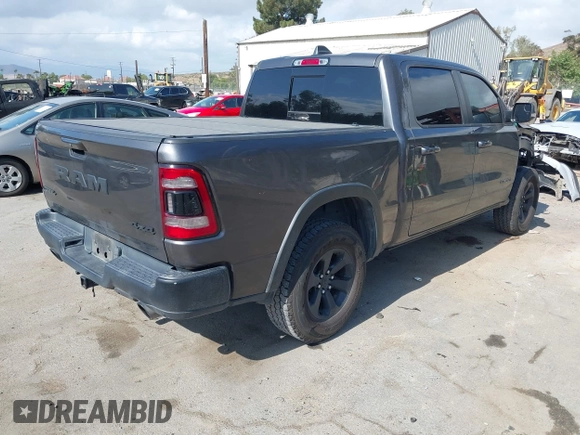 2019 Ram 1500 Rebel z VIN 1C6SRFLT2KN696557, wystawiony jako IAAI lot #42110931 z przebiegiem 81 372 mil mil oraz . Historia ofert i sprzedaży dostępna na DreamBid. Obrazek 4.