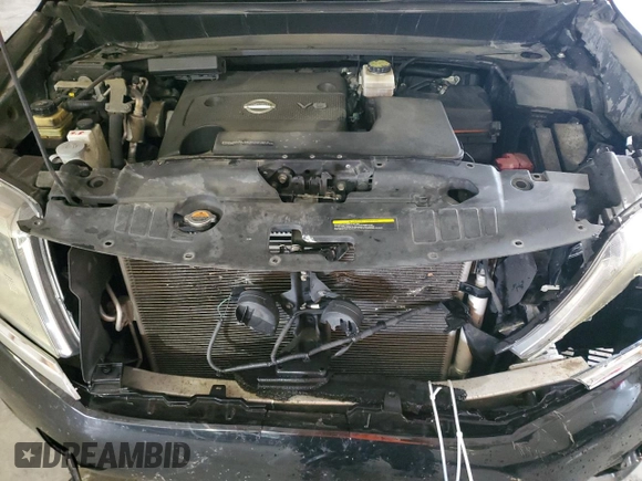 2015 Nissan Pathfinder SL with VIN 5N1AR2MM1FC623388, listed as a Copart auction lot 58184595 with 177,144 mi miles and Salvage title. Bid and sale history available at DreamBid. Image 12.
