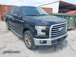 2017 Ford F-150 XL with VIN 1FTEW1CP9HKC33135, listed as a IAAI auction lot 42025383 with 153,658 mi miles. Bid and sale history available at carsss.com. Image 1.