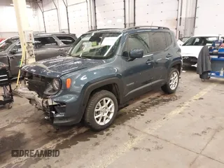 2021 Jeep Renegade Latitude with VIN ZACNJDB15MPM41197, listed as a IAAI auction lot 41473315 with 52,740 mi miles and . Bid and sale history available at DreamBid. Image 22.