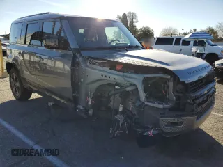 2023 Land Rover Defender X-Dynamic SE with VIN SALE27EU7P2225740, listed as a Copart auction lot 88372285 with 13,408 mi miles and Salvage Title. Bid and sale history available at DreamBid. Image 4.
