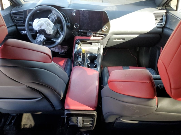2023 Lexus NX with VIN 2T2KGCEZ4PC016260, listed as a Copart auction lot 85488734 with 33,244 mi miles and Salvage Title. Bid and sale history available at carsss.com. Image 8.