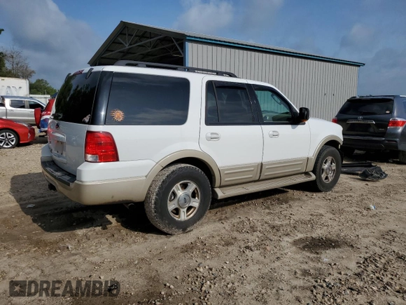 2005 Ford Expedition Eddie Bauer z VIN 1FMPU17525LA02246, wystawiony jako Copart lot #59372255 z przebiegiem 264 839 mil mil oraz Szkoda całkowita • Salvage title. Historia ofert i sprzedaży dostępna na DreamBid. Obrazek 3.