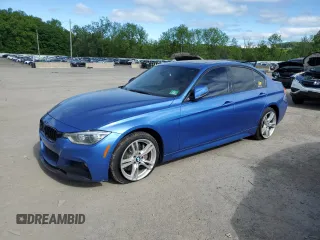 2017 BMW 3 Series 340i xDrive with VIN WBA8B7G52HNU37064, listed as a Copart auction lot 56974945 with 150,379 mi miles and Salvage title. Bid and sale history available at DreamBid. Image 1.