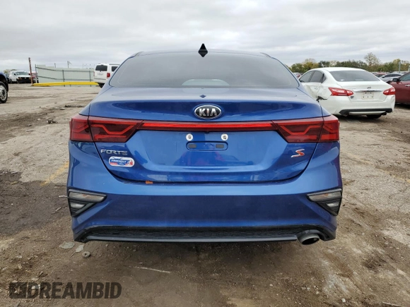 2019 Kia Forte S with VIN 3KPF34AD9KE035494, listed as a Copart auction lot 78700854 with 81,084 mi miles and Salvage Title. Bid and sale history available at carsss.com. Image 6.