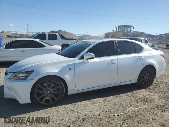 2013 Lexus GS 350 with VIN JTHBE1BL4D5001490, listed as a Copart auction lot 68534364 with 169,778 mi miles and Salvage Title. Bid and sale history available at carsss.com. Image 1.