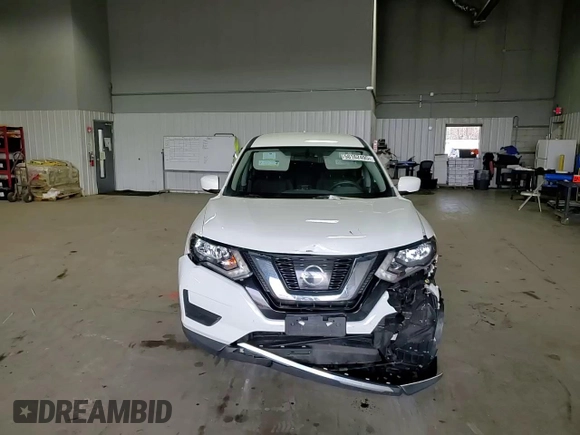 2017 Nissan Rogue S with VIN KNMAT2MV0HP619035, listed as a Copart auction lot 50162495 with 75,516 mi miles and Salvage Title. Bid and sale history available at carsss.com. Image 12.