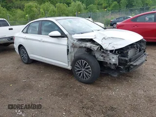 2020 Volkswagen Jetta S with VIN 3VWCB7BU6LM037911, listed as a IAAI auction lot 42418079 with 53,888 mi miles and . Bid and sale history available at DreamBid. Image 1.