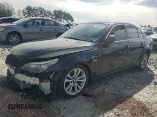 2010 BMW 5 Series 535i xDrive with VIN WBANV9C54AC390939, listed as a Copart auction lot 44549425 with 188,333 mi miles and Salvage Title. Bid and sale history available at carsss.com. Image 1.