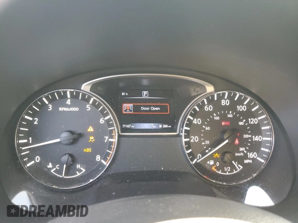 2016 Nissan Altima SR with VIN 1N4BL3AP7GC179505, listed as a Copart auction lot 42231805 with 71,167 mi miles and Salvage Title. Bid and sale history available at carsss.com. Image 9.