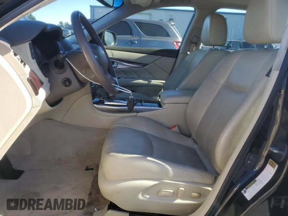 2015 Infiniti Q70 z VIN JN1BY1PR9FM830573, wystawiony jako Copart lot #48071215 z przebiegiem 57 378 mil mil oraz Szkoda całkowita • Salvage title. Historia ofert i sprzedaży dostępna na DreamBid. Obrazek 7.
