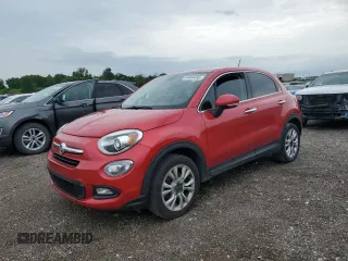 2016 FIAT 500X Lounge with VIN ZFBCFXDT1GP384559, listed as a Copart auction lot 64404435 with 158,396 mi miles and Clean title. Bid and sale history available at DreamBid. Image 1.