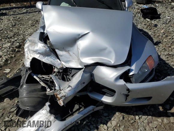 2002 Honda S2000 with VIN JHMAP11412T003822, listed as a Copart auction lot 48801985 with 122,850 mi miles and Salvage Title. Bid and sale history available at DreamBid. Image 11.