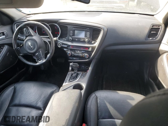 2015 Kia Optima EX with VIN 5XXGN4A78FG516164, listed as a Copart auction lot 57143165 with 130,945 mi miles and Salvage title. Bid and sale history available at DreamBid. Image 8.