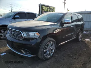 2017 Dodge Durango Citadel Anodized Platinum с VIN 1C4SDJETXHC703685, выставлен на аукционе Copart как лот 47559334 с пробегом 110 900 миль миль и . История ставок и продаж доступна на DreamBid. Изображение 1.