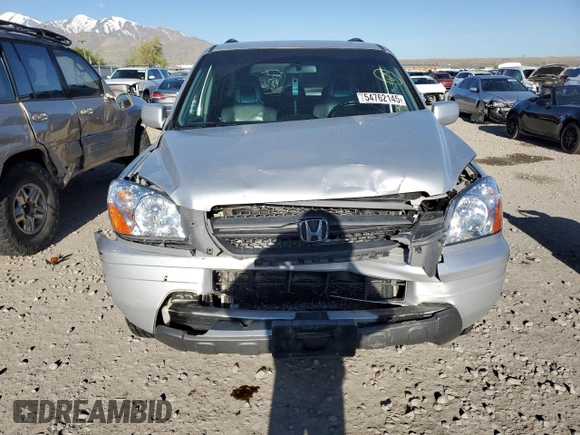 2005 Honda Pilot EX-L with VIN 5FNYF18675B000151, listed as a Copart auction lot 54762145 with 154,082 mi miles and Salvage Title. Bid and sale history available at DreamBid. Image 5.