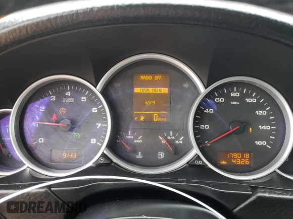 2005 Porsche Cayenne S with VIN WP1AB29P95LA61717, listed as a Copart auction lot 73534644 with 179,018 mi miles and Salvage Title. Bid and sale history available at carsss.com. Image 9.