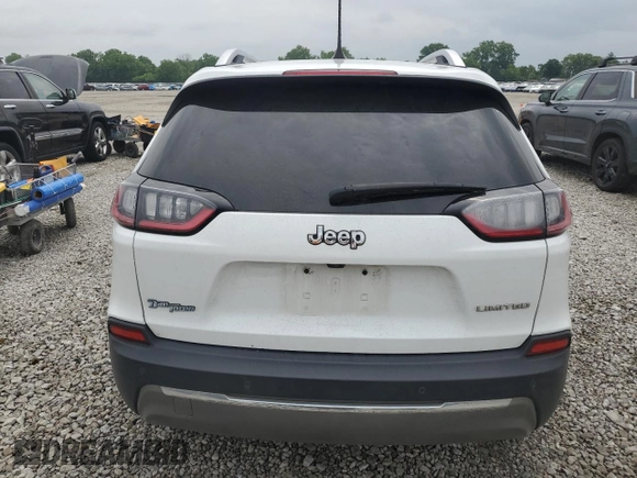 2019 Jeep Cherokee Limited with VIN 1C4PJLDB0KD438585, listed as a Copart auction lot 59818835 with 117,809 mi miles and Salvage title. Bid and sale history available at DreamBid. Image 6.