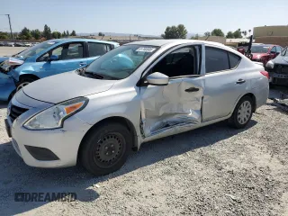 2017 Nissan Versa S Plus with VIN 3N1CN7AP5HL833300, listed as a Copart auction lot 61780585 with 115,735 mi miles and Salvage title. Bid and sale history available at DreamBid. Image 1.