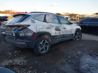 2024 Hyundai Tucson SEL with VIN 5NMJFCDE9RH374467, listed as a IAAI auction lot 41455639 with 12,569 mi miles. Bid and sale history available at carsss.com. Image 4.