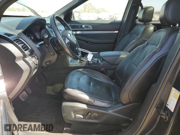 2017 Ford Explorer Sport with VIN 1FM5K8GT0HGD04698, listed as a Copart auction lot 61005485 with 156,651 mi miles and Salvage title. Bid and sale history available at DreamBid. Image 7.